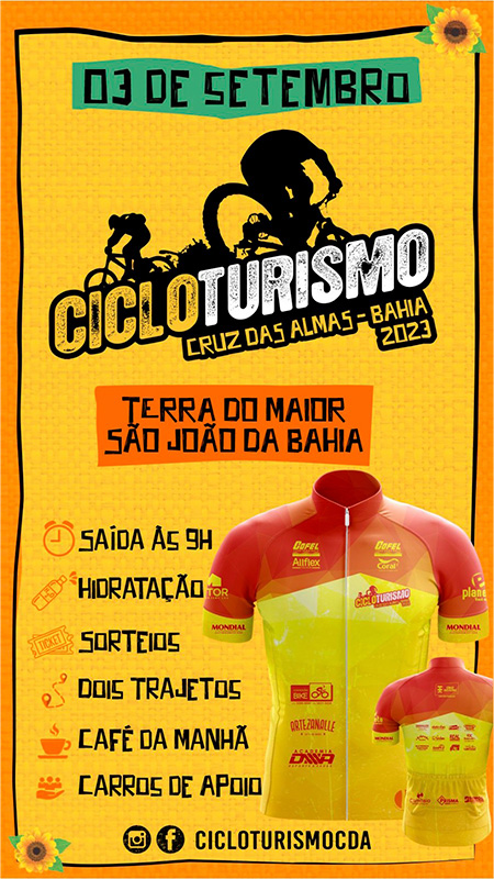 3º CicloTurismo São Domingos - Agenda Esportiva